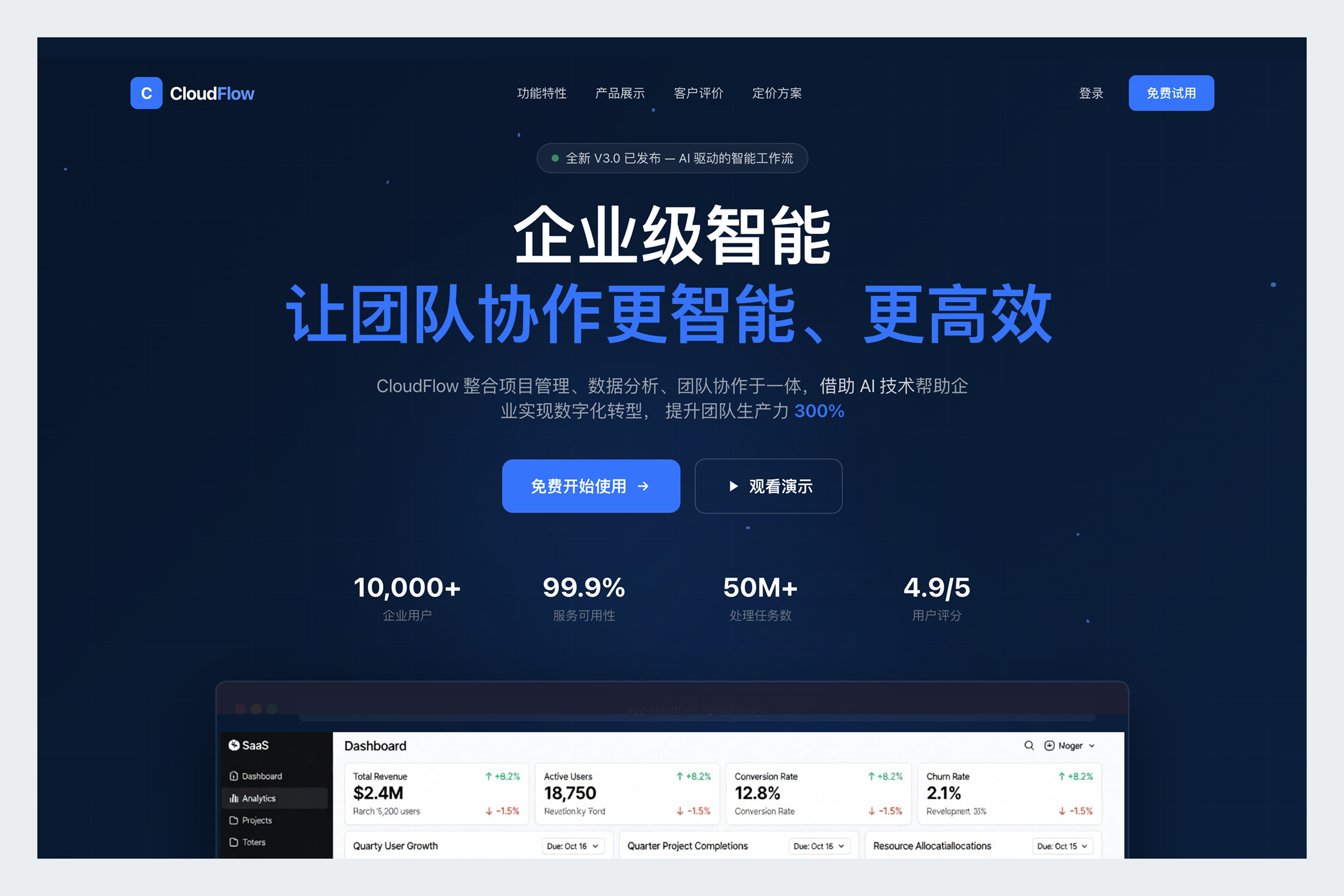 响应式企业官网